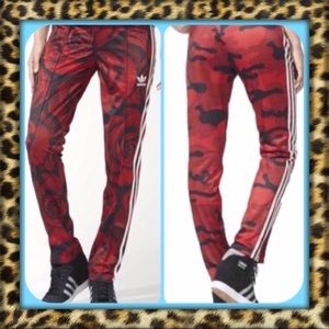 Adidas red camo pants Clearance